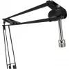 Soporte de sobremesa con brazo Mackie DB-100 negro para mesas de mezclas compactas y equipos de estudio