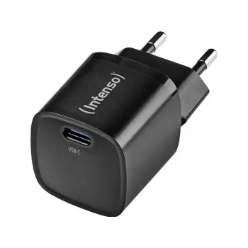 Cargador de interior Intenso W30C² GaN carga rápida universal 20V 1xUSB-C negro