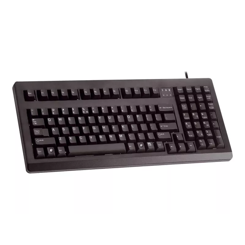 Teclado CHERRY G80-1800 Home USB QWERTY inglés US negro