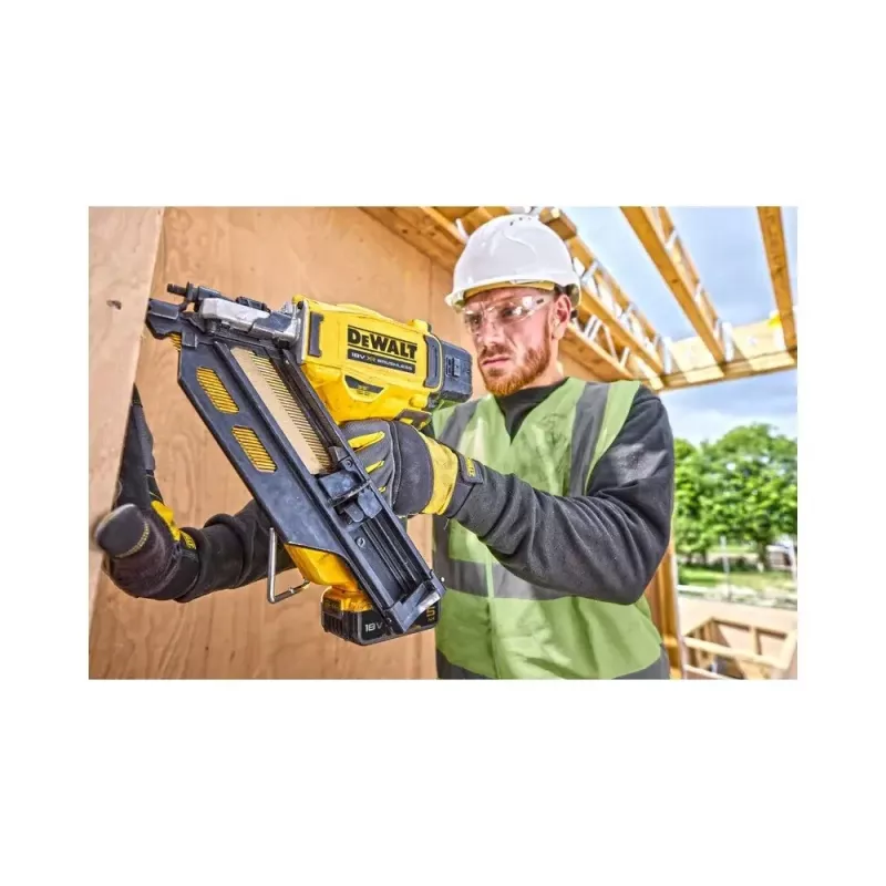 DeWALT DCN930N-XJ 18V XR clavadora inalámbrica sin escobillas, 33°, 64–90 mm, sin batería ni cargador