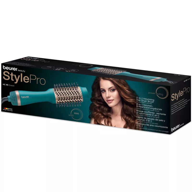Moldeador de pelo Beurer 59420, 1000W, 3 niveles de calor