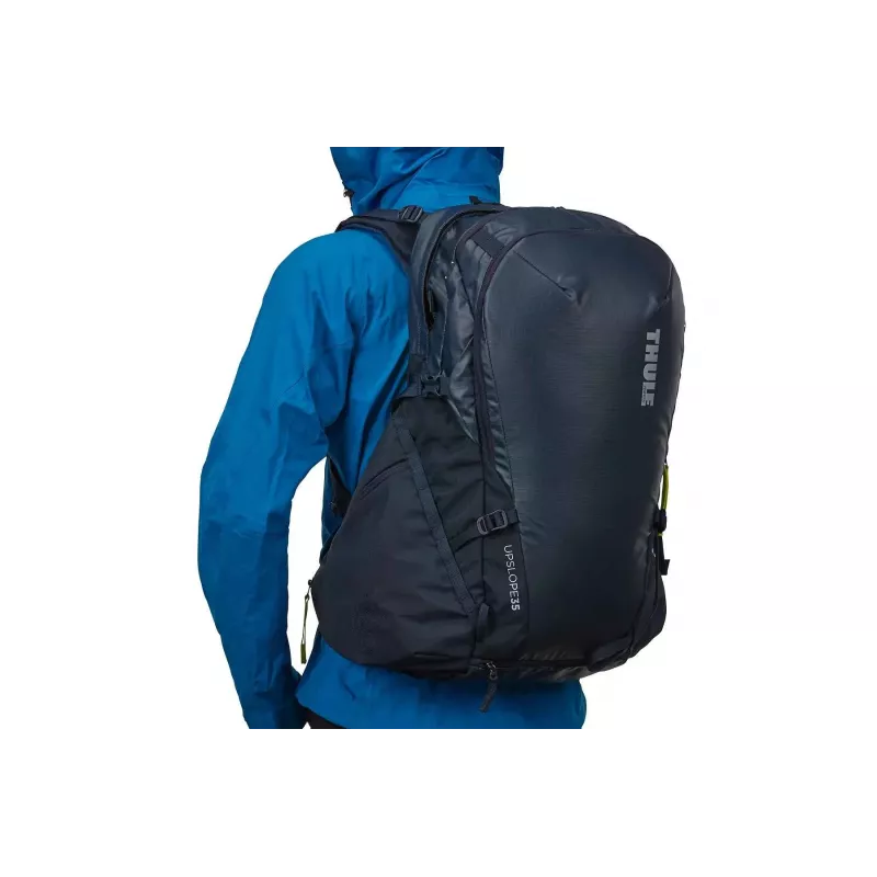 Mochila de esquí y snowboard Thule 3610 Upslope 35L Removable Airbag 3.0 Ready Lime Punch