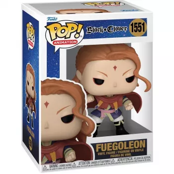 Figura Funko Pop negro Clover Fuegoleon 10 cm (143273)
