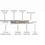 Cable coaxial de antena Megasat Koax Quadshield 120, rollo de 100 m