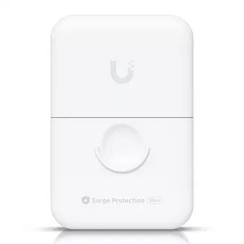 Protector contra sobretensiones Ethernet UBIQUITI UACC-ETH-SP-Pro — 10 Gbit/s, 600 V, policarbonato, blanco