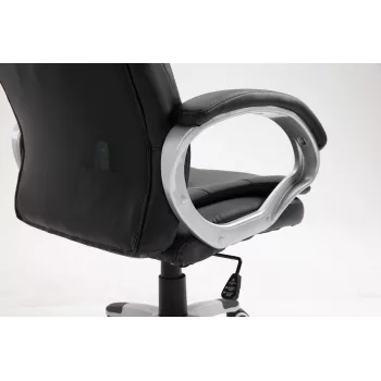 Activejet silla de oficina con masaje y calefacción YK7304 negra
