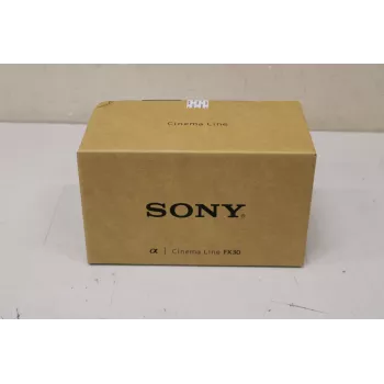 Cámara de cine Sony FX30B objetivo intercambiable 35 mm (sin XLR) — embalaje dañado