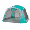 Event Dome Shelter XL, 4,5 x 4,5m, Pabellón Azul claro/Gris