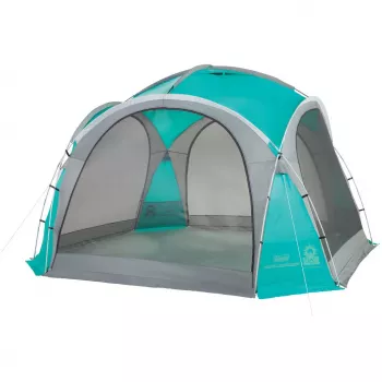 Event Dome Shelter XL, 4,5 x 4,5m, Pabellón Azul claro/Gris