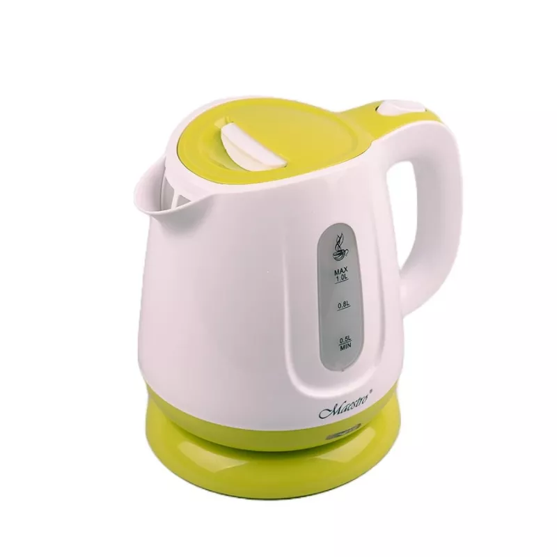 Hervidor de agua Feel-Maestro MR013, verde, 1 L, 1100 W, verde, blanco