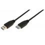 Cable USB LogiLink 3 m USB A - USB A 3.0 H/M