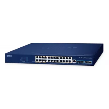 Switch gestionado PLANET GS-6311-24HP4X L3 Gigabit Ethernet 24 puertos PoE