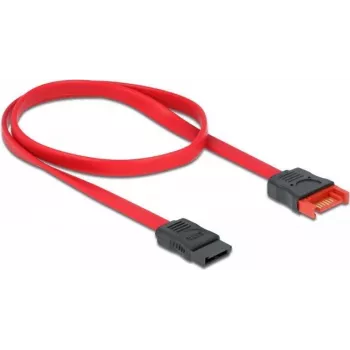 DeLOCK 83954 Cable alargador SATA 6 Gb/s, 50 cm, rojo