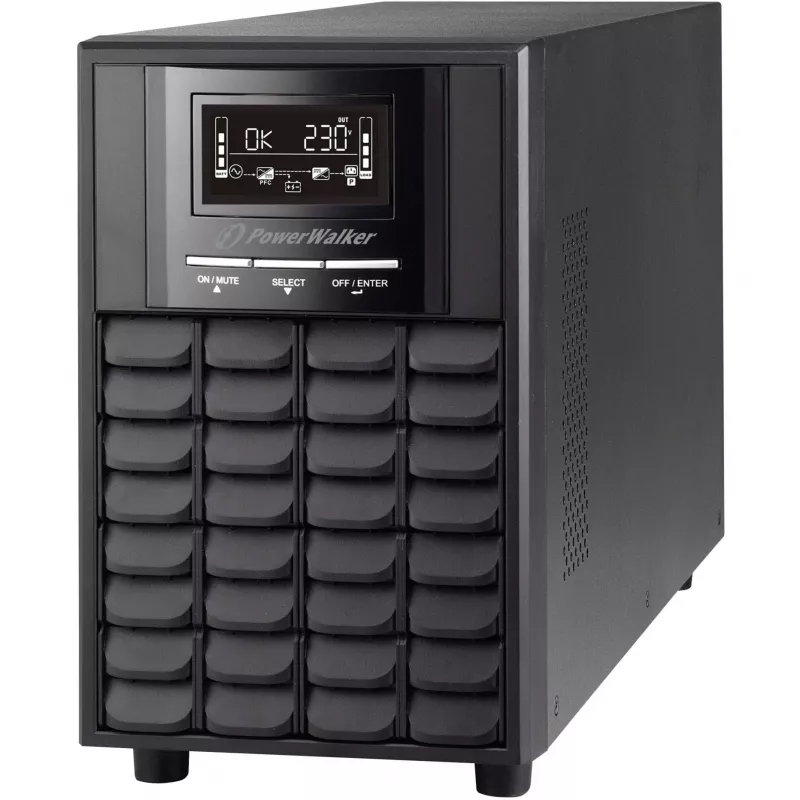 PowerWalker VI 1100 CW SAI line-interactive 1100 VA (1,1 kVA), 770 W, 7 Ah, RS-232, USB, negro