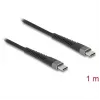 Cable USB DeLOCK 81124 USB 2.0 1m USB C negro