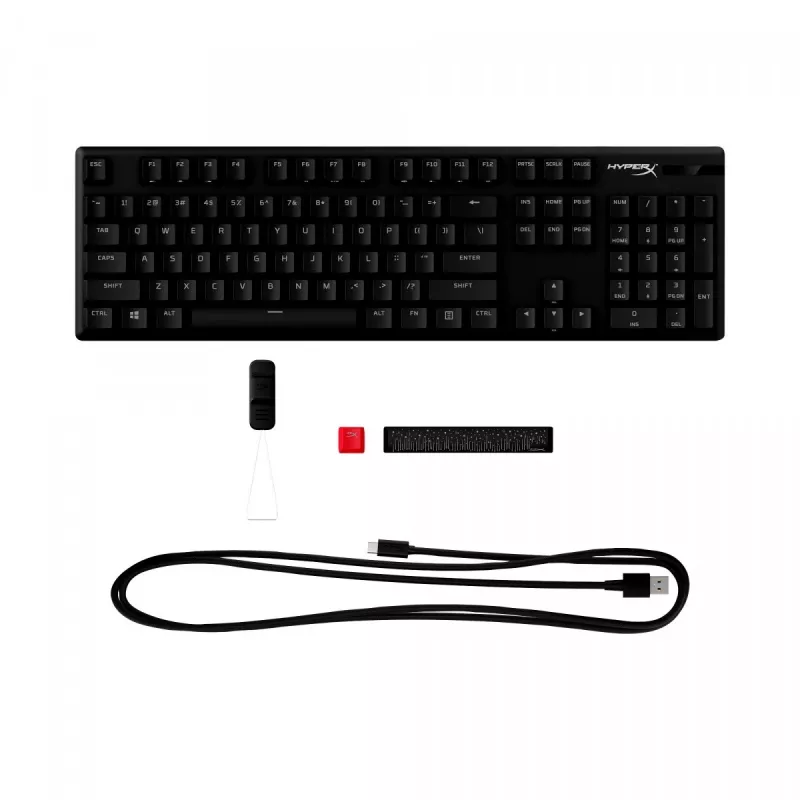 HyperX Alloy Origins PBT HX Red - Teclado mecánico gaming