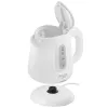 Hervidor de agua Adler AD 1373 – capacidad 1 L, 850 W, blanco, base 360°, polipropileno