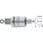 Hazet punta de destornillador hexagonal interior 12,5 mm (1/2), punta de destornillador para pinza de freno 986-9 accionamiento (herramienta (986-9)