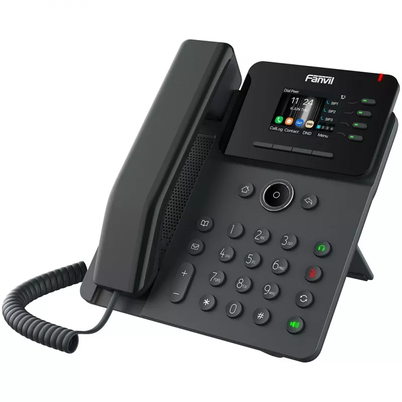 Teléfono IP Fanvil V61W Negro