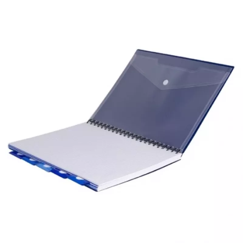 Cuaderno de espiral A5 Coolpack azul oscuro