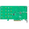 Adaptador de bus host HighPoint Rocket 1204 PCI-Ex8v3 - 4x M.2 NVMe - NVMe - PCI-Express