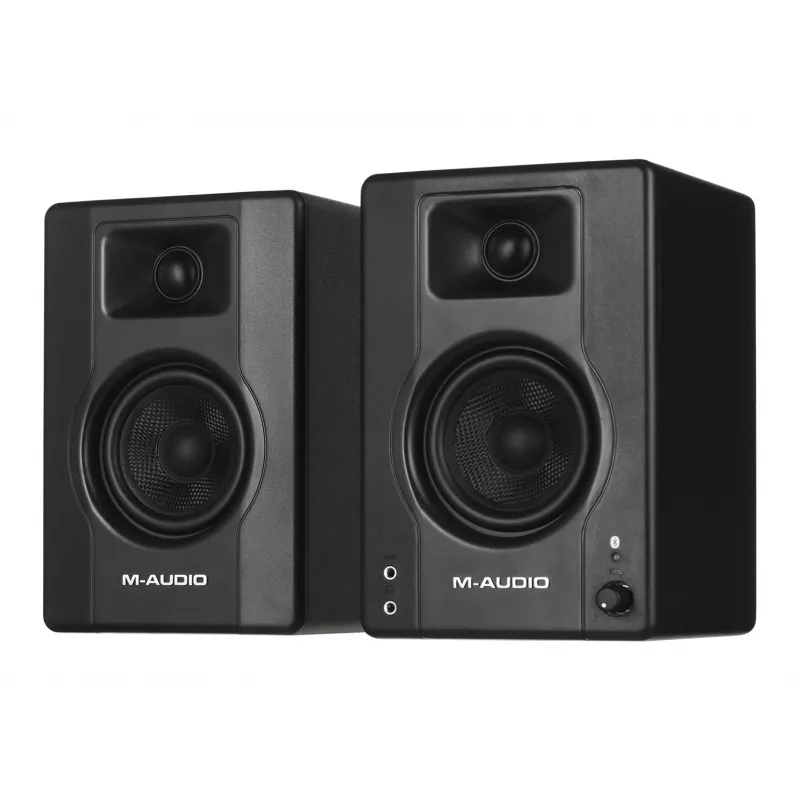 Monitor de estudio de campo cercano M-Audio BX3 par BT Bluetooth conexión inalámbrica, activo woofer de 3 pulgadas