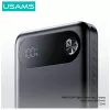 Batería externa usams PB80 PD20W 10000mAh — cargador portátil, negro