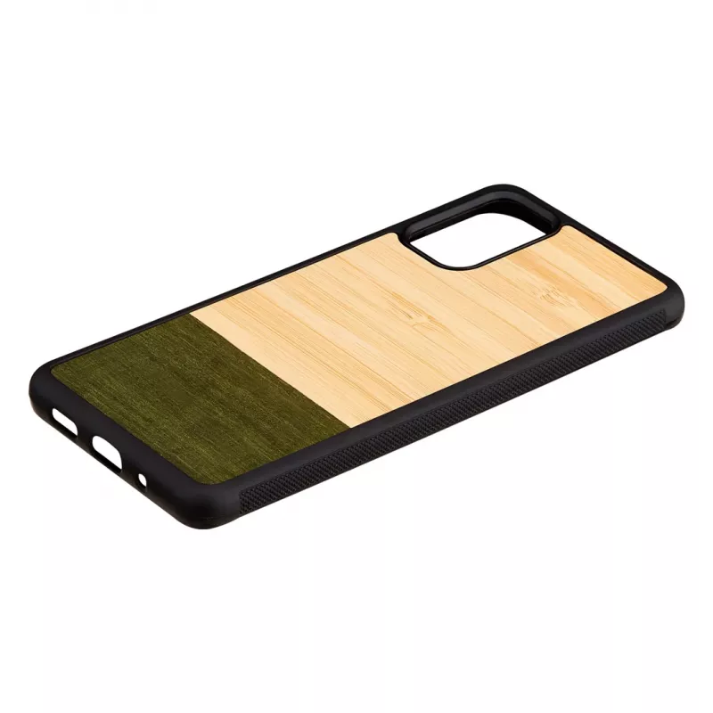 Funda para móvil Man and Wood para Samsung Galaxy S20+ – bambú, forest negra