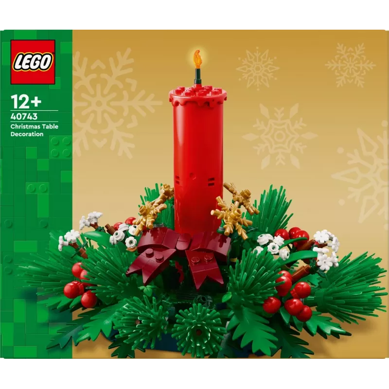 LEGO 40743 Decoración navideña de mesa