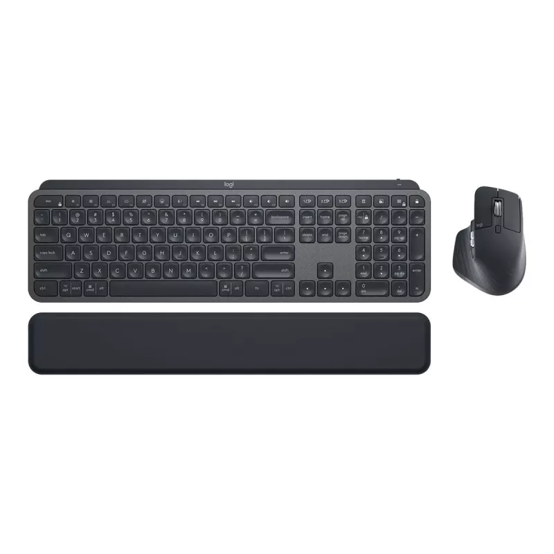 Logitech MX Keys combo for Business Gen 2 teclado y ratón incluidos oficina RF Wireless + Bluetooth AZERTY francés grafito