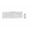 Teclado CHERRY Stream Desktop Recharge ratón incluido universal RF inalámbrico QWERTZ alemán gris