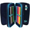 Herlitz TriCase Deep Ocean 31 pzs Azul Poliéster 190x70x115 mm