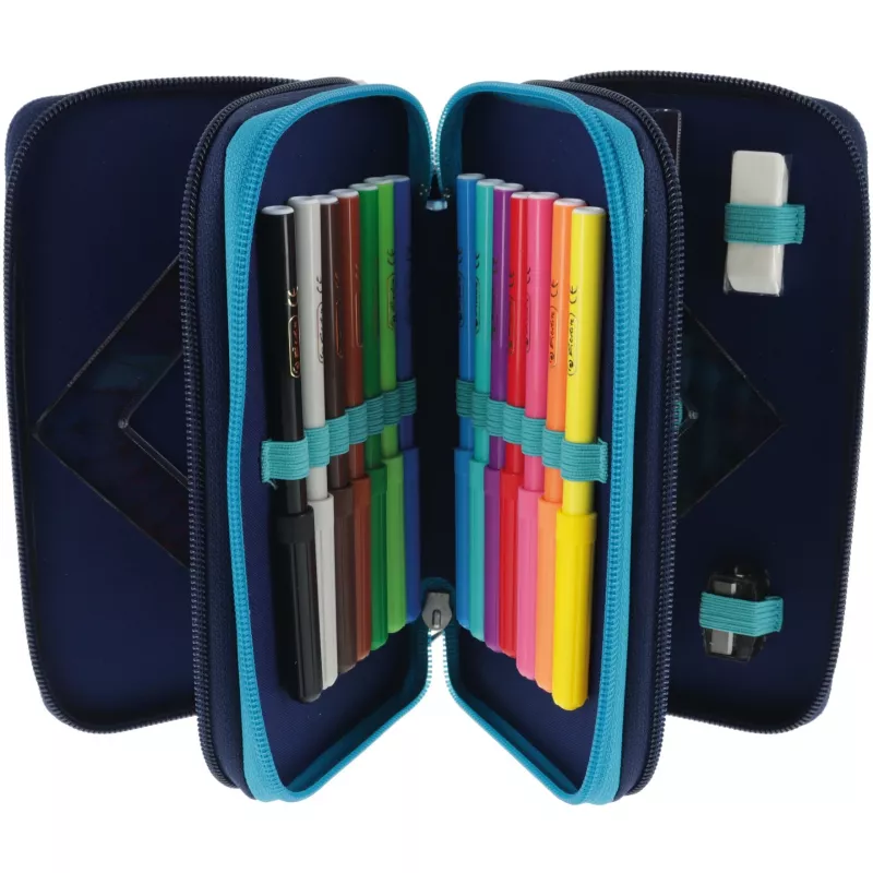 Herlitz TriCase Deep Ocean 31 pzs Azul Poliéster 190x70x115 mm