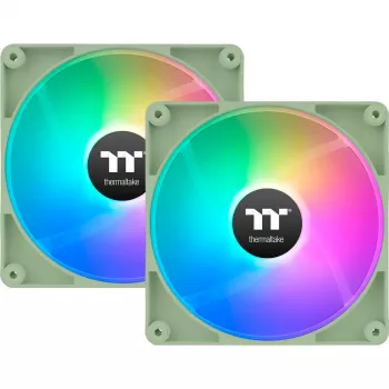 Ventilador Thermaltake CT140 ARGB Sync 14 cm verde 1500 rpm 2 uds.