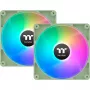 Thermaltake CT140 ARGB Sync ventilador de caja 140 mm, 500–1500 rpm, Matcha Green, 2 uds.