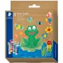 Pintura de dedos Staedtler Noris Club 8801 multicolor 4 uds.