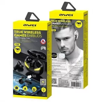 Auriculares Awei T35 TWS negros
