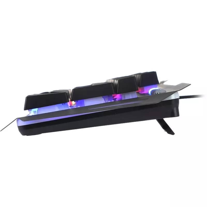 Teclado gaming Speedlink LUNERA. Metal Rainbow. Negro retail