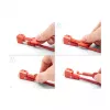 Bloqueador de puertos DeLOCK 20929 RJ45 10 uds. rojo