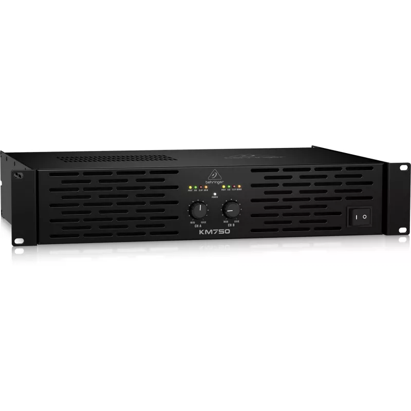 Amplificador de audio Behringer KM750 2.1 canales negro