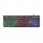Teclado US Baracuda Starfish negro Modelo STARFISH — formato compacto, distribución US