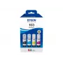 Set de cartuchos de tinta Epson EcoTank 103 — set original de 4 colores (negro, cian, magenta, amarillo), negro 4500 pág., color 7500 pág.