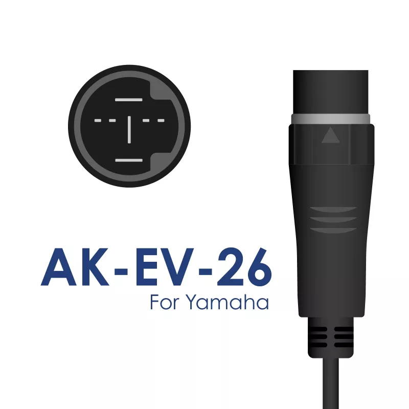 Akyga AK-EV-26 Cargador 42V/4A 168W Yamaha 1,2m