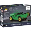 Juguete de construcción Cobi Jeep Willys CJ-2A verde modelo 24517 – set de bloques