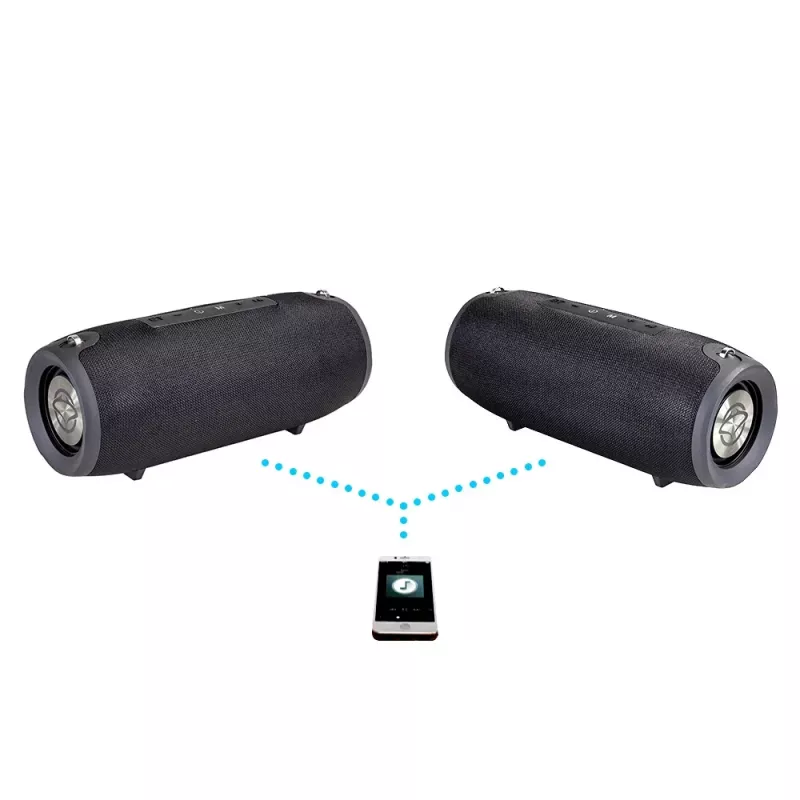 Manta SPK15GO-BK altavoz portátil, negro
