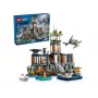 LEGO City Set de construcción Comisaría de policía Isla Prisión 60419 — 980 piezas, 7 minifiguras, 370×400×160 mm