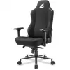 Silla gaming Sharkoon SKILLER SGS40 tejido con asiento acolchado