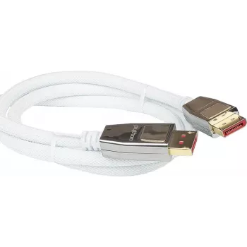 Cable de conexión PYTHON DisplayPort 1.4 10m 8K UHD-2 a60Hz Bañado en oro OFC - Cable - Digital/Pantalla/Vídeo
