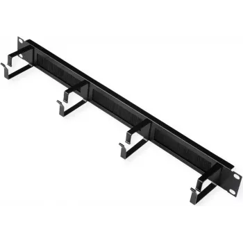 ROLINE panel de parcheo 19 inch 1HE con cepillo 44x60mm negro