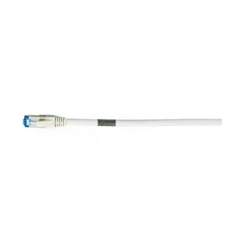 Latiguillo RJ45 - CAT6A 500 MHz - 0,5 m - blanco - S-STP(S/FTP) - TPE/LSZH (Superflex) - AWG26 - Synerg